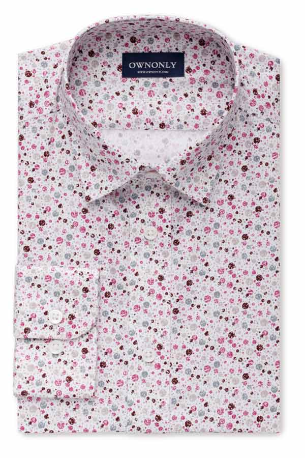 Fashion Pink Printed Shirt