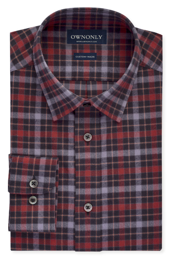 Red and Black Plaid Shirt