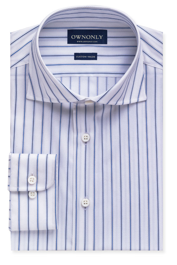Classic Otto Blue & White Stripe Shirt