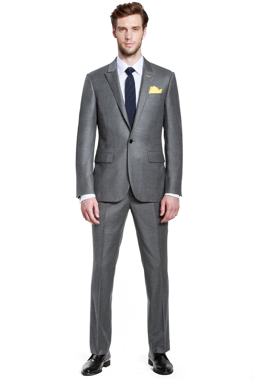 Seattle Grey Casual Suit