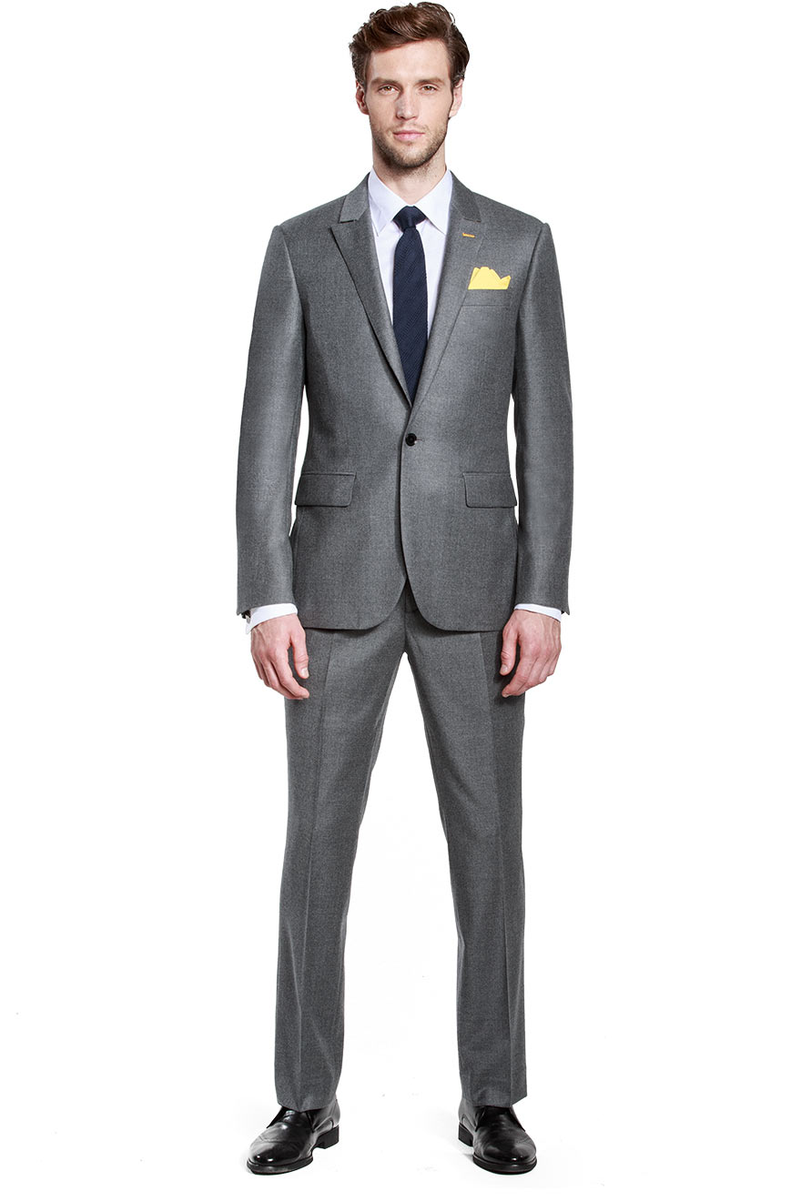 Business Gray Fashion Lighting trousers