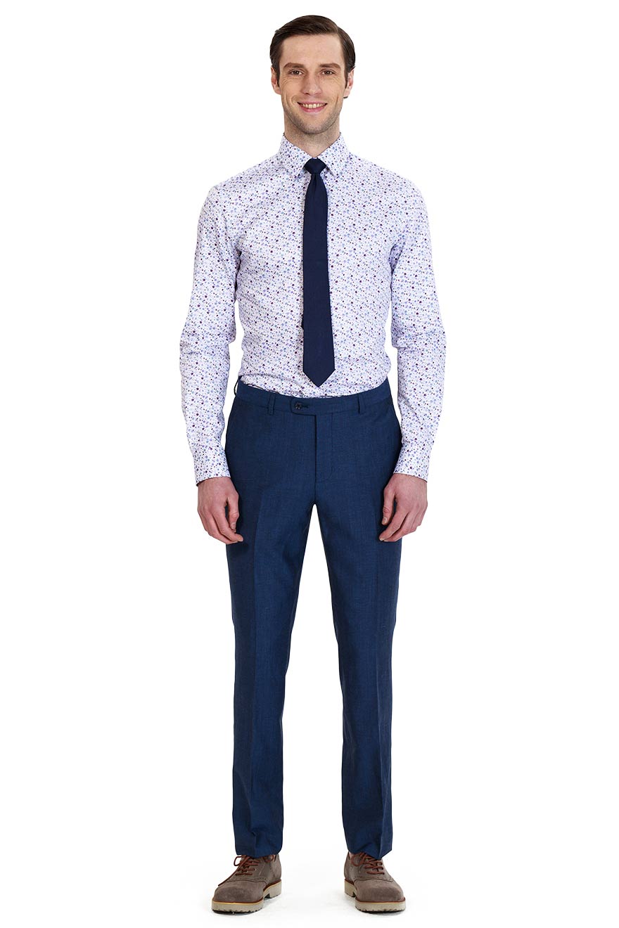 Business Blue Pants
