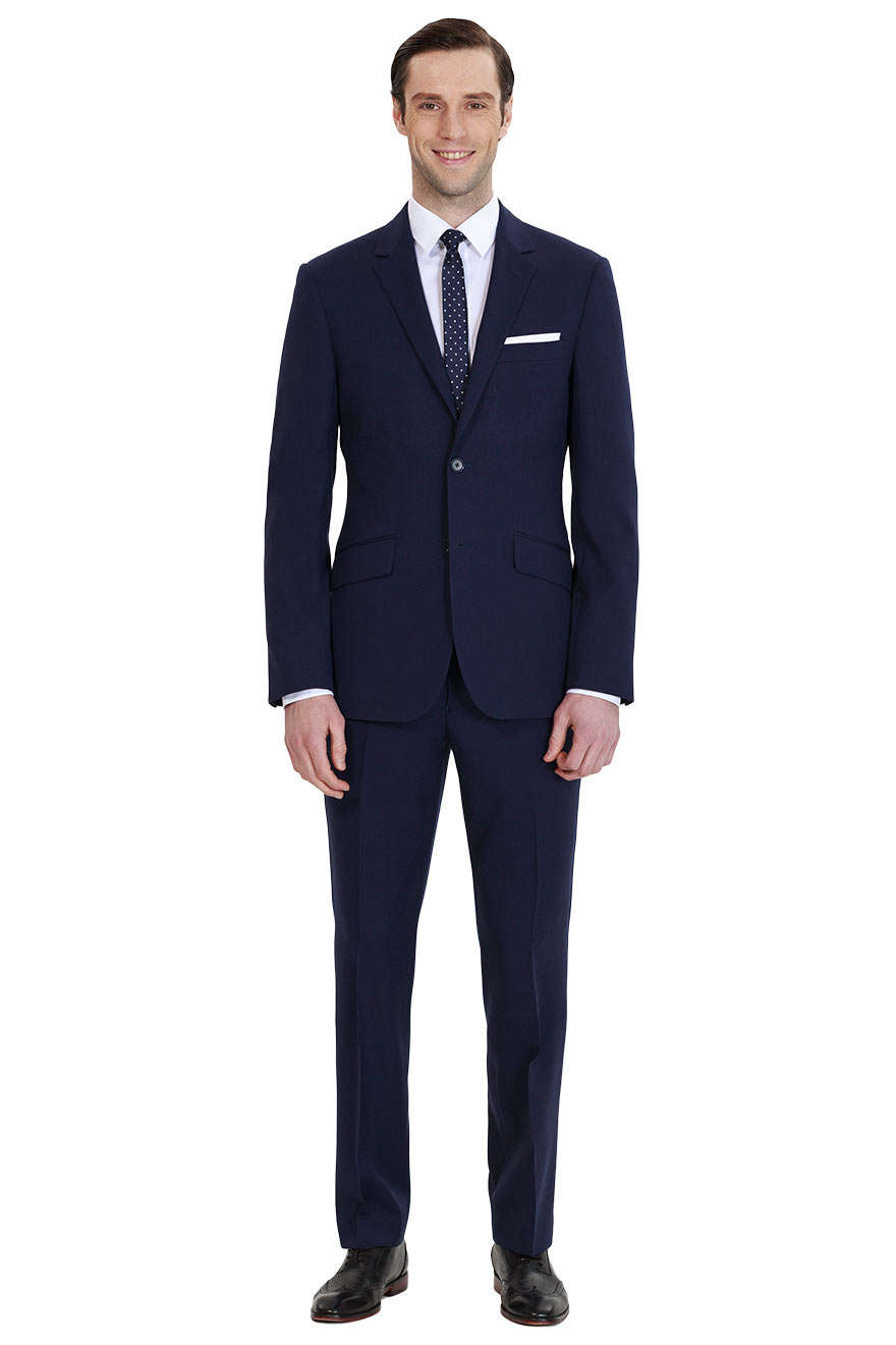 Dark Navy Blue Business Suit