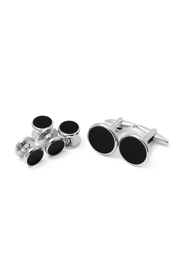 Black Cufflink Set